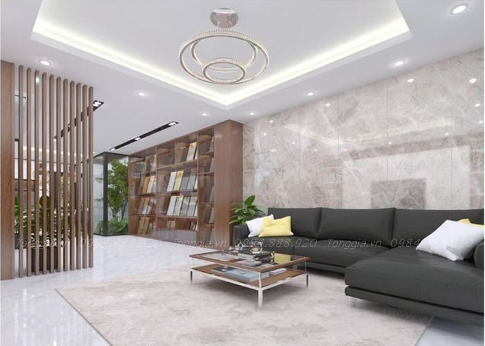 Các Bước Thi Công Trang Trí Nội Thất Với Tấm Nhựa Giả Đá