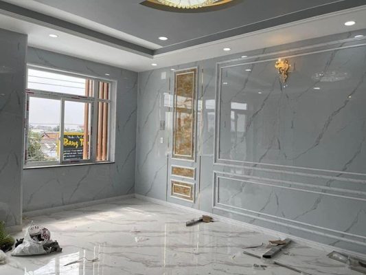 Biến hóa không gian với tấm nhựa ốp phòng khách đẳng cấp và hiện đại